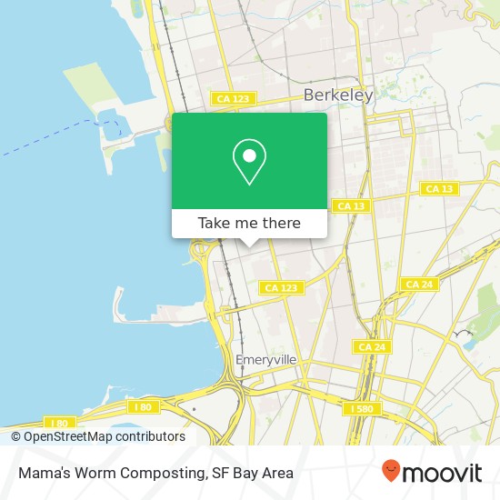 Mapa de Mama's Worm Composting