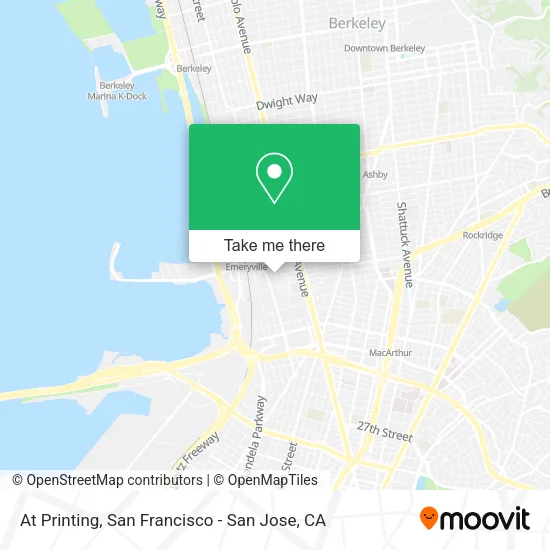 At Printing map