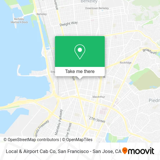 Local & Airport Cab Co map