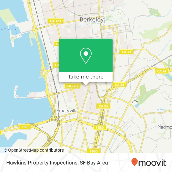 Mapa de Hawkins Property Inspections