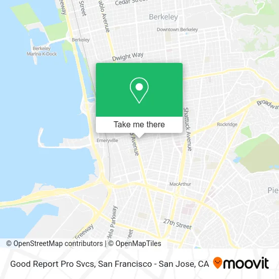 Mapa de Good Report Pro Svcs