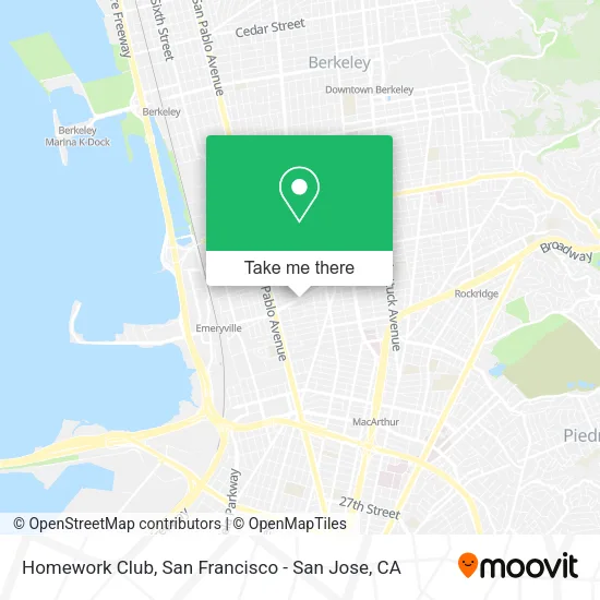 Mapa de Homework Club