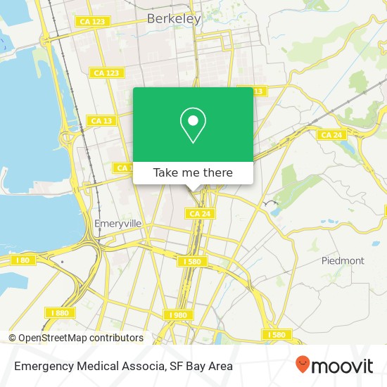 Mapa de Emergency Medical Associa
