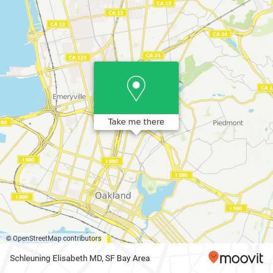 Schleuning Elisabeth MD map