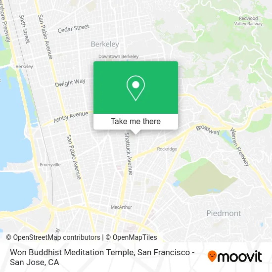 Won Buddhist Meditation Temple map