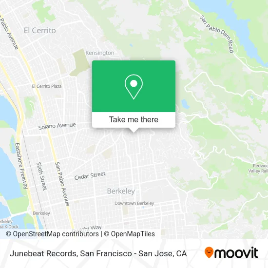 Junebeat Records map