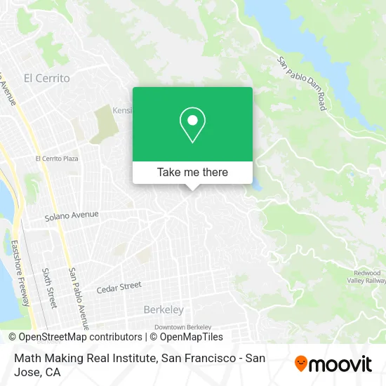 Mapa de Math Making Real Institute