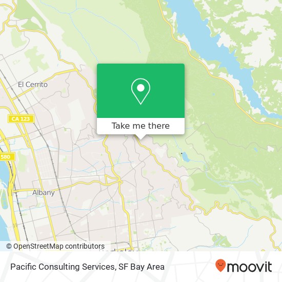 Mapa de Pacific Consulting Services