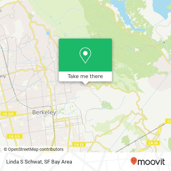 Linda S Schwat map