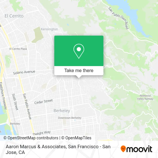 Mapa de Aaron Marcus & Associates