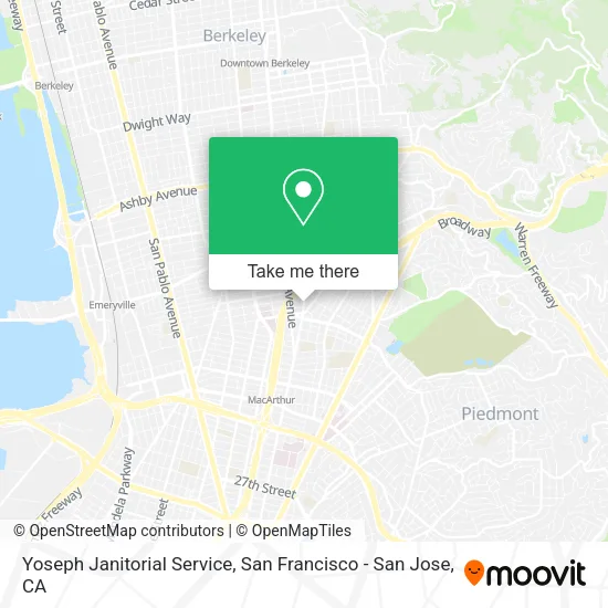 Mapa de Yoseph Janitorial Service