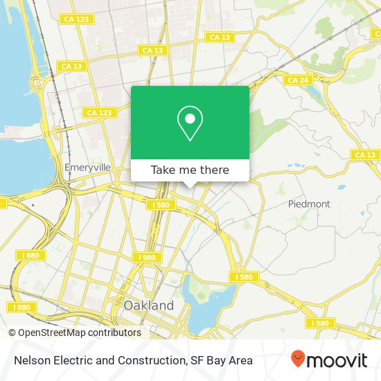 Mapa de Nelson Electric and Construction