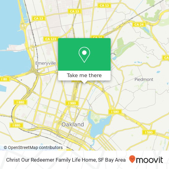 Christ Our Redeemer Family Life Home map