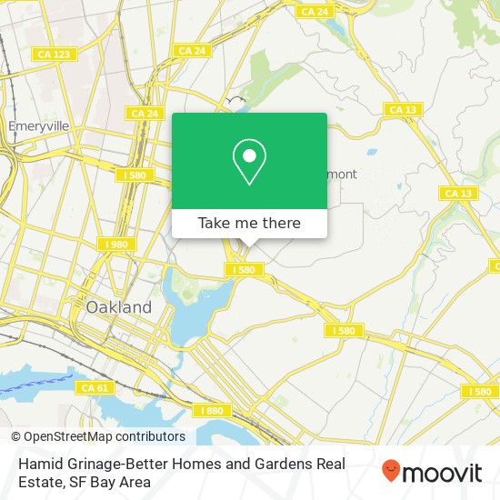 Hamid Grinage-Better Homes and Gardens Real Estate map