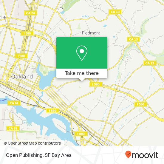 Open Publishing map
