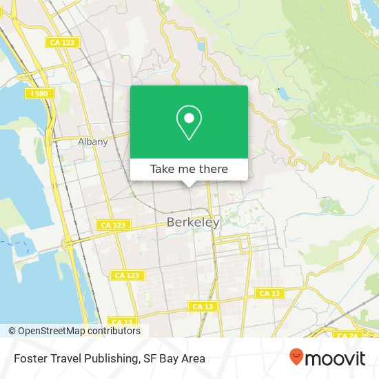 Foster Travel Publishing map