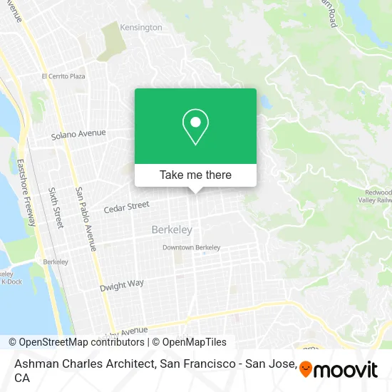 Mapa de Ashman Charles Architect
