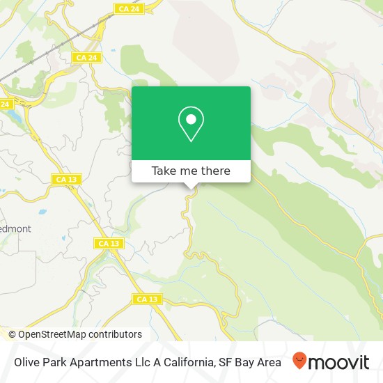 Olive Park Apartments Llc A California map