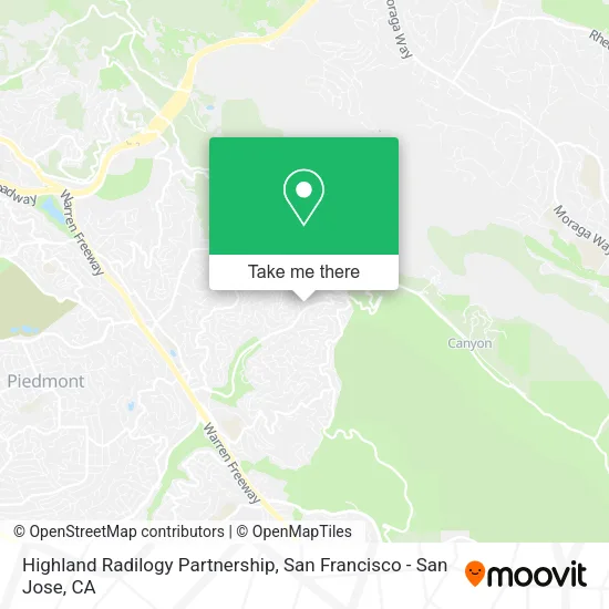 Mapa de Highland Radilogy Partnership