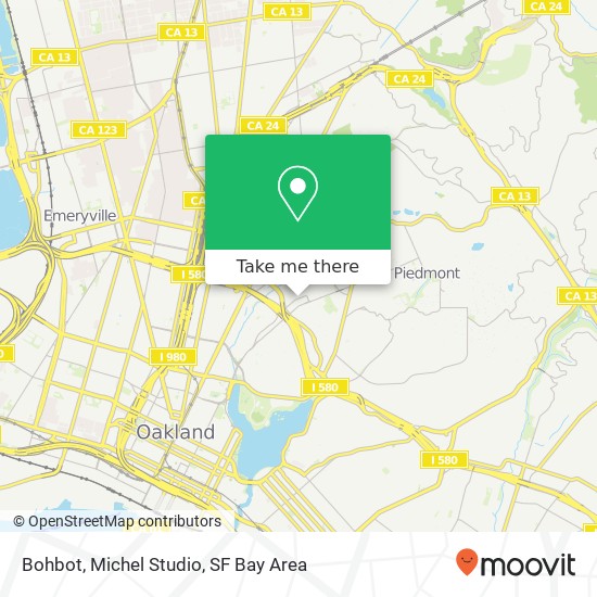 Bohbot, Michel Studio map