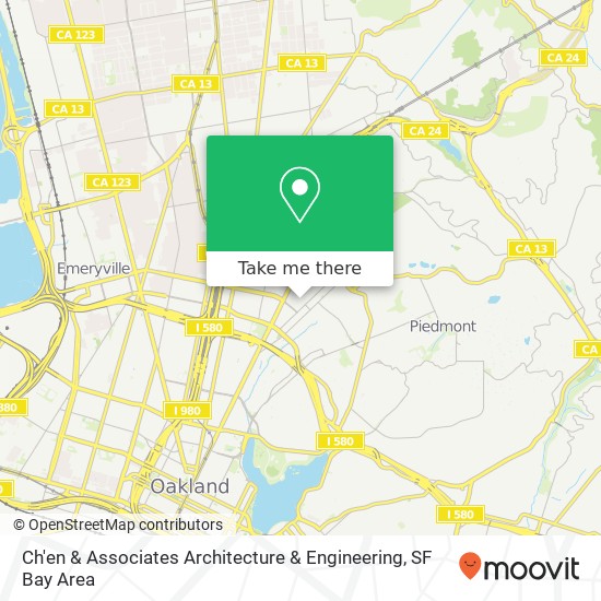 Mapa de Ch'en & Associates Architecture & Engineering