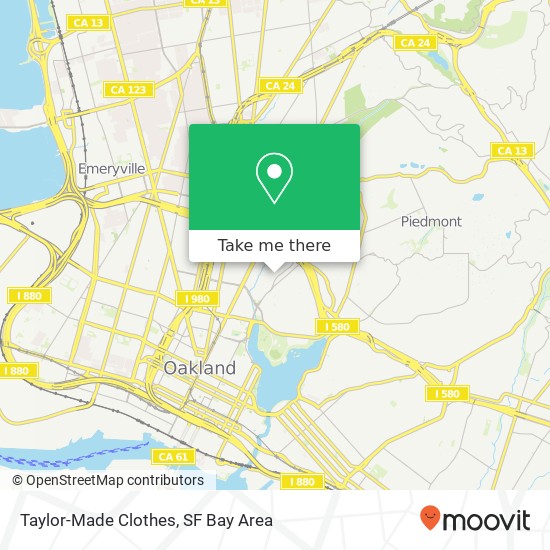 Taylor-Made Clothes map