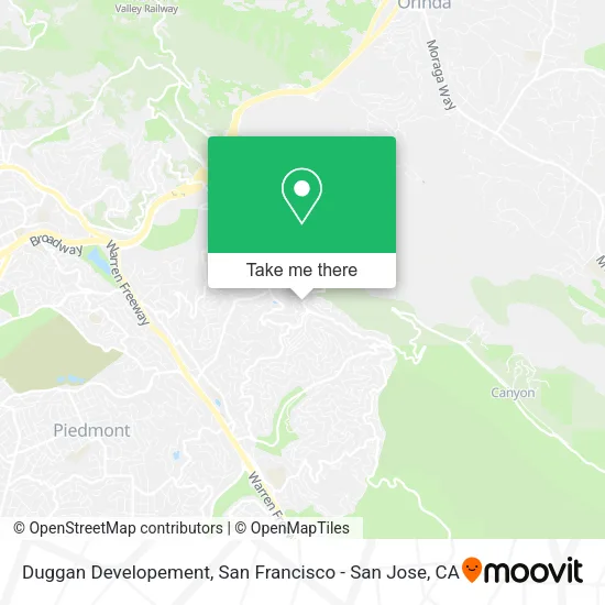 Mapa de Duggan Developement