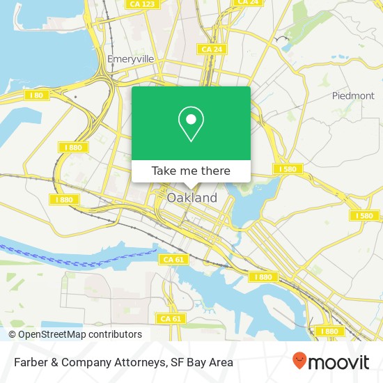 Farber & Company Attorneys map