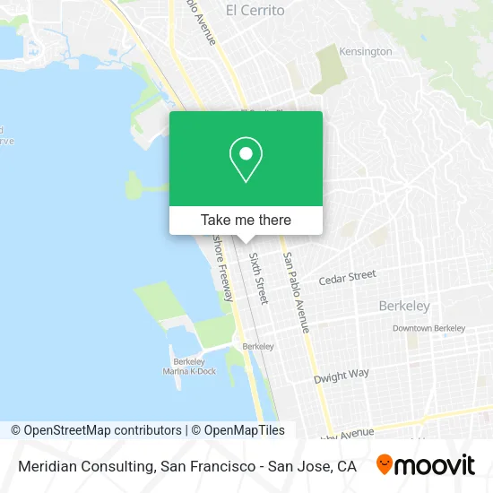 Mapa de Meridian Consulting