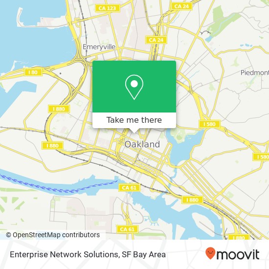 Enterprise Network Solutions map