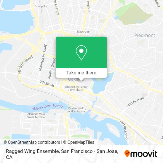 Mapa de Ragged Wing Ensemble