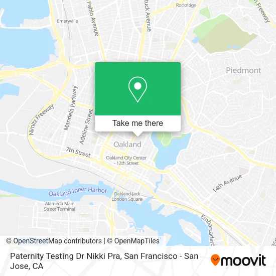 Mapa de Paternity Testing Dr Nikki Pra