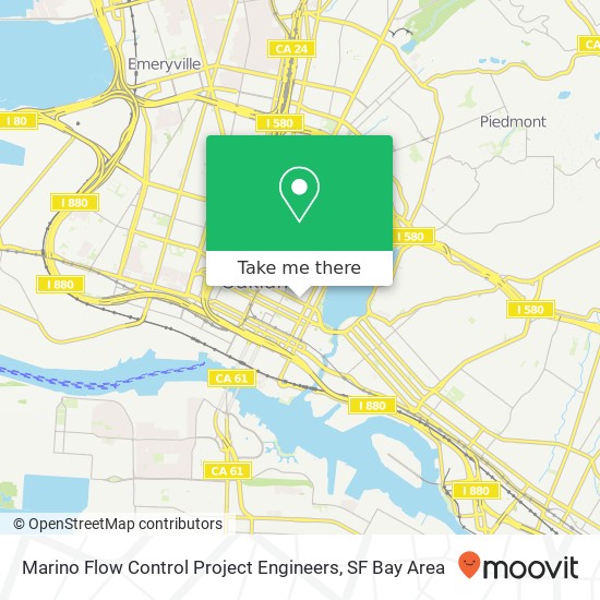 Mapa de Marino Flow Control Project Engineers