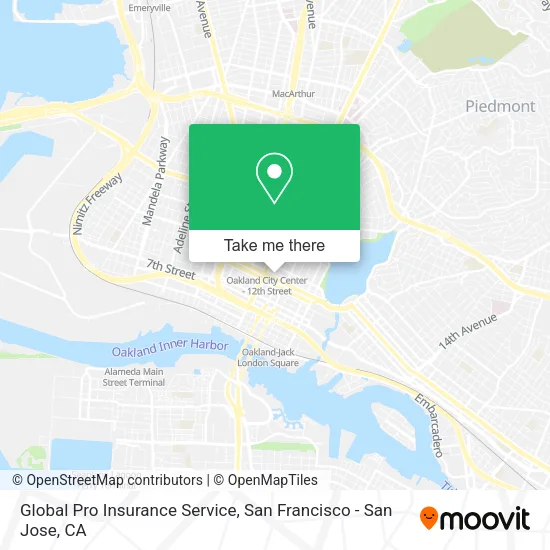 Global Pro Insurance Service map