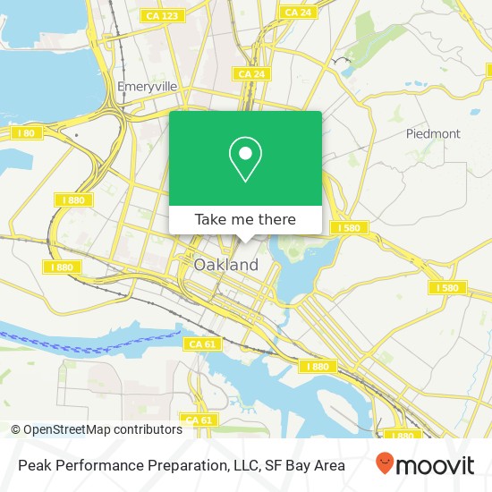 Peak Performance Preparation, LLC map