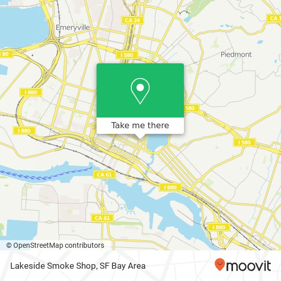 Lakeside Smoke Shop map