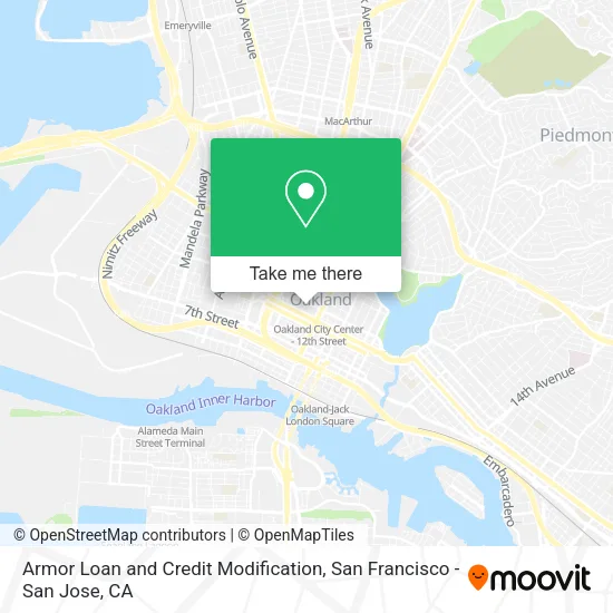 Armor Loan and Credit Modification map