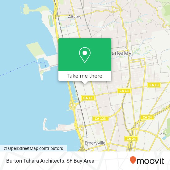 Burton Tahara Architects map