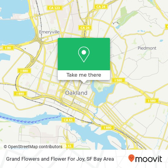 Mapa de Grand Flowers and Flower For Joy