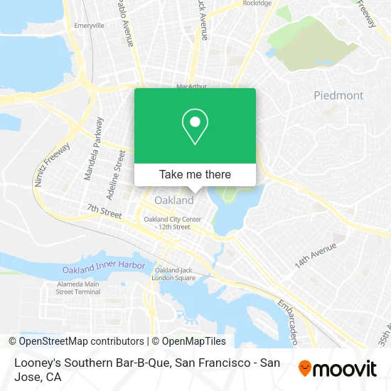 Mapa de Looney's Southern Bar-B-Que