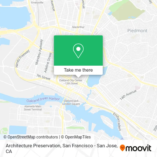 Architecture Preservation map