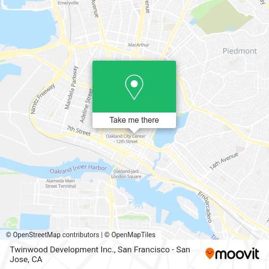 Twinwood Development Inc. map