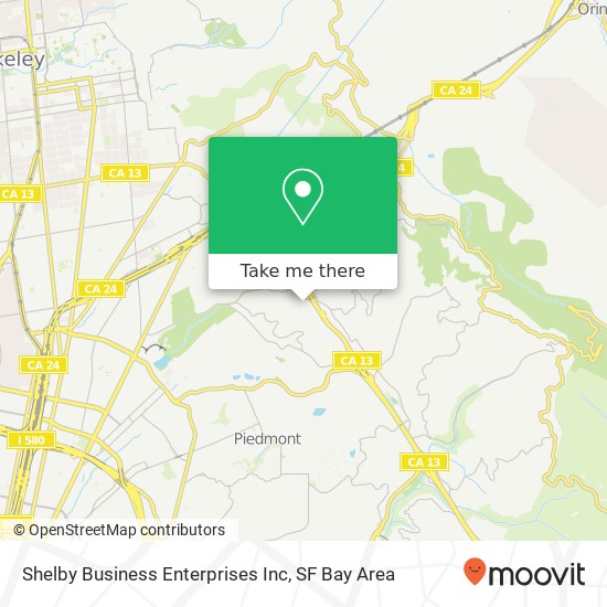 Mapa de Shelby Business Enterprises Inc