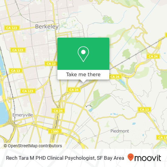 Rech Tara M PHD Clinical Psychologist map