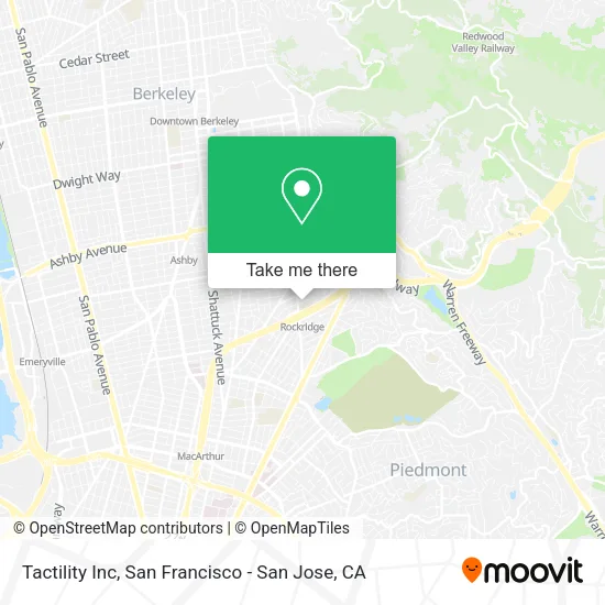 Mapa de Tactility Inc