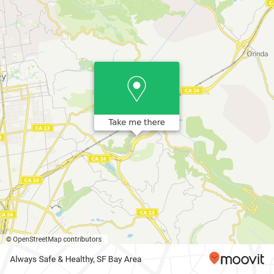 Always Safe & Healthy map