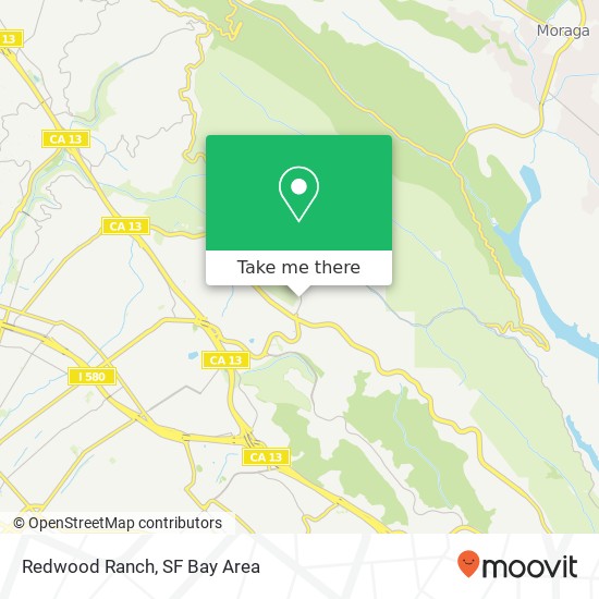 Mapa de Redwood Ranch