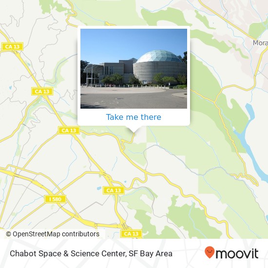 Mapa de Chabot Space & Science Center