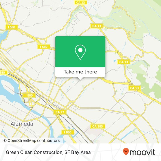 Green Clean Construction map