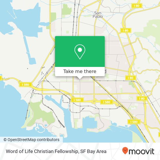 Mapa de Word of Life Christian Fellowship